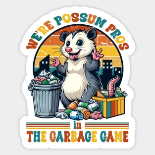 Opossum Quotes Sticker